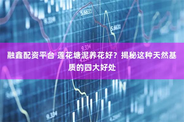 融鑫配资平台 莲花塘泥养花好？揭秘这种天然基质的四大好处